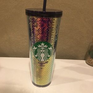 Dark Iridescent Holiday 2020 Tumbler